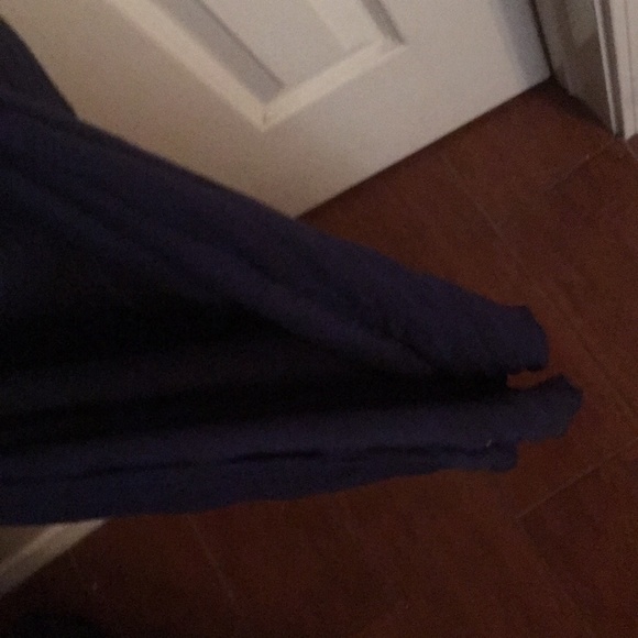 Cedar Tree long black dress w/ slid on both sides - Picture 5 of 7